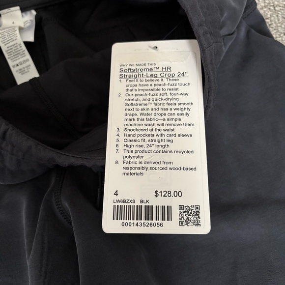 Lululemon Softstreme High-Rise Straight-Leg Cropped Pant - Picture 6 of 7